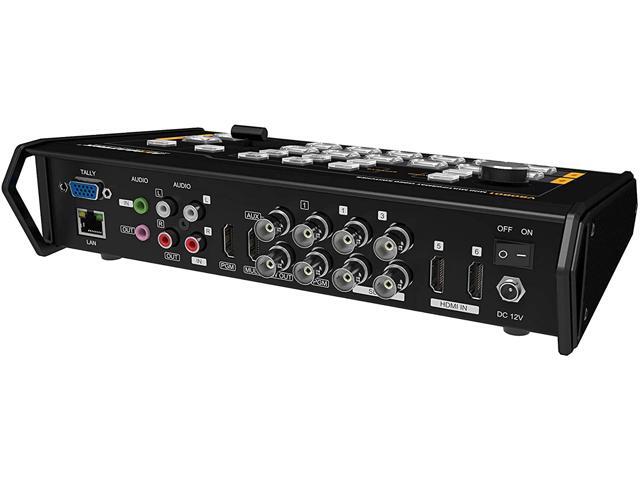 AVMATRIX VS0601 4×SDI and 2×HDMI inputs Mini 6CH SDI/HDMI Multi-Format Video Switcher with GPIO Interface for Live Tally System