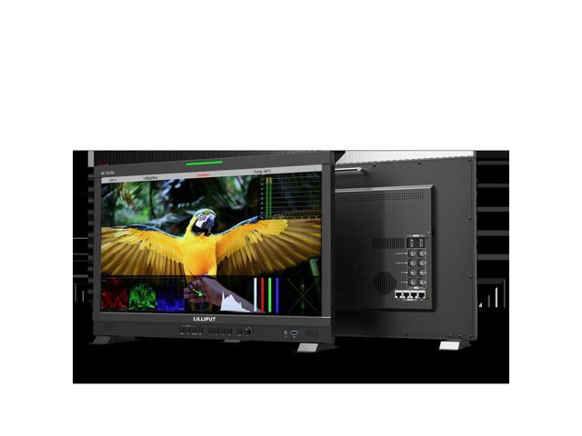 LILLIPUT Q24-VBP 10bit 23.6 inch 12G-SDI Professional Broadcast Production Studio Monitor 12G SDI and 12G-SFP Fiber Optic Input with V Mount Plate