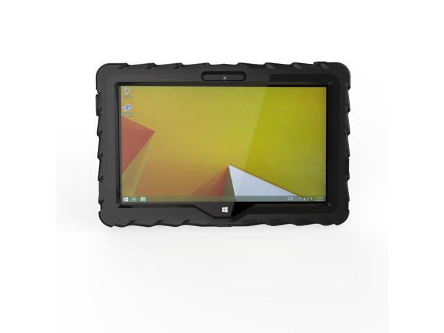 Gumdrop Hideaway Case for Dell Venue 11' Pro Atom - Tablet - Black - Rubber, Silicone, Polycarbonate