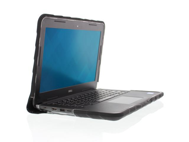 Gumdrop DT-DL3380-BLK DropTech Case for Dell Chromebook 3380 and Latitude 3380 13-inch Laptops - Black