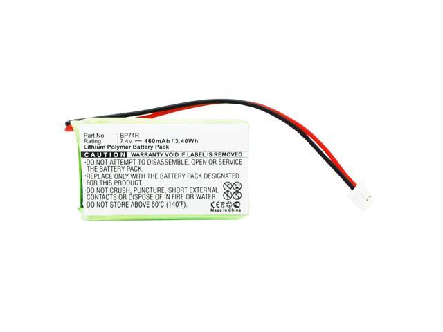 460mAh BP74R Battery for Dogtra 2300NCP, 2302NCP, 2500B, 2500T, 2502B, 2502T, 3500NCP, 3502NCP, 2300-NCP Advance, 2302-NCP Advance, 3500-NCP...