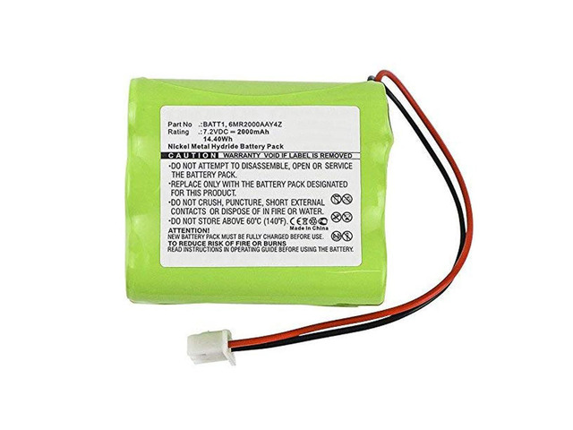 BATT1, BATT1X, BATT2X, 228844, 6MR1600AAY4Z, 6MR2000AAY4Z Battery Replacement Compatible with 2GIG Go Control Panel Alarm System