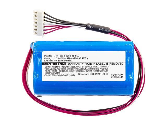 7.4V 5200mAh C196A1 Battery Replacement Compatible with Marshall Kilburn II Portable Bluetooth Speaker