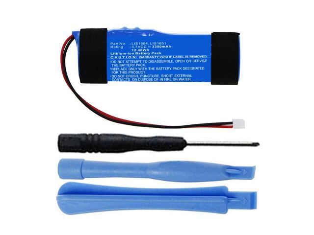 3350mAh LIS1651, LIS1654 Battery Replacement Compatible with Sony PS4 Playstation 4 Move Motion Controller Version 2 CECH-ZCM2E, CECH-ZCM2U (Micro...