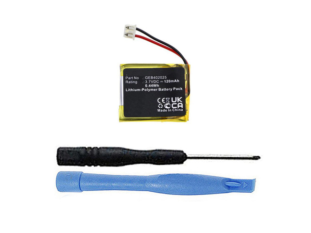 JFC402023, GEB402025 Battery Replacement Compatible with Viper 7752V, 7351V, Clifford 7752X, 7351X, Python 7752P, 7351P, 7754P Car Remote Key Fob