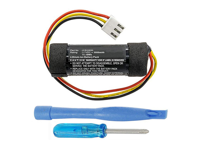 3000mAh ICR22650, 22650 Battery Replacement Compatible with Harman Kardon Onyx Studio 4 Wireless Bluetooth Speaker