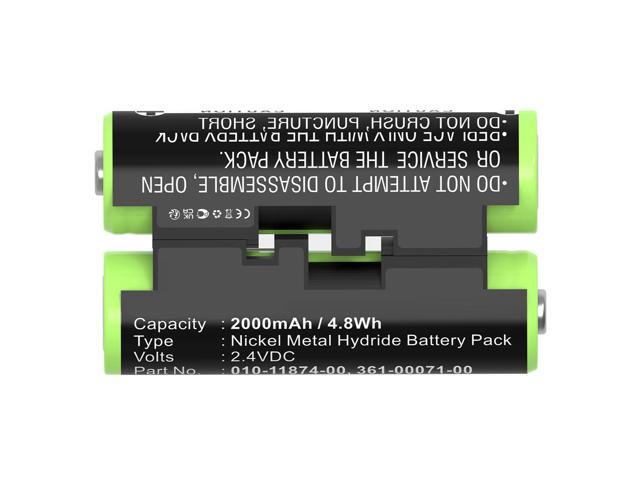 Replacement 2000mAh 010-11874-00, 361-00071-00 Battery for Garmin Oregon 600, 600t, 650, 650t Handheld GPS Units