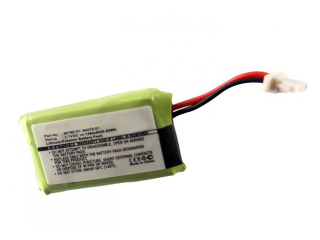 Replacement 3.7V 140mAh 86180-01 84479-01 Battery for Plantronics CS540, CS540A & CS540-XD Wireless Headsets