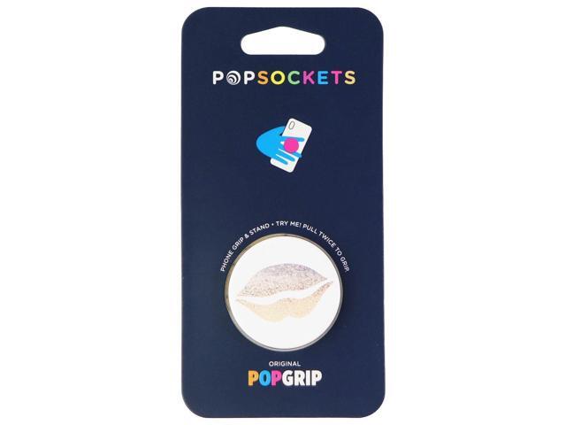 PopSockets: Collapsible Grip & Stand for Phones and Tablets - Gold Lips