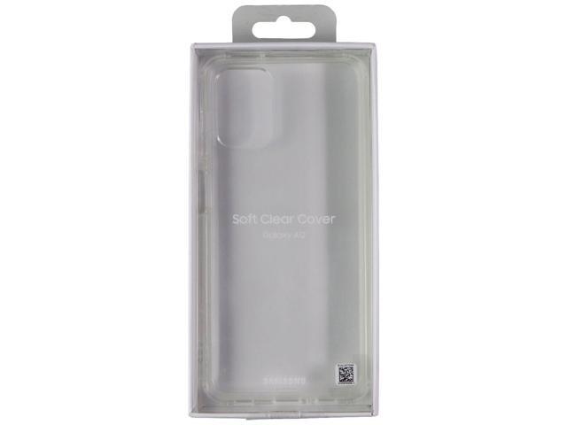 Samsung Soft Clear Cover for Galaxy A12 Smartphones - Clear (EF-QA125TTEVZW)