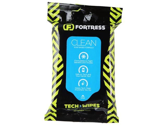 Fortress Tech Wipes (20 ct.) To-Go Wipes Resealable Pouch