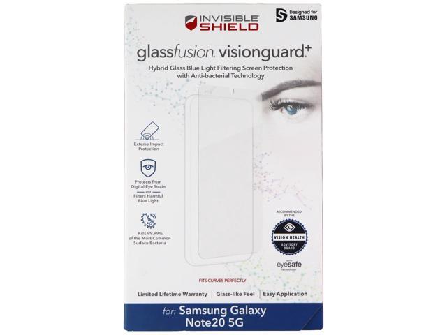 ZAGG InvisibleShield (GlassFusion VisionGuard+) for Galaxy Note20 5G - Clear
