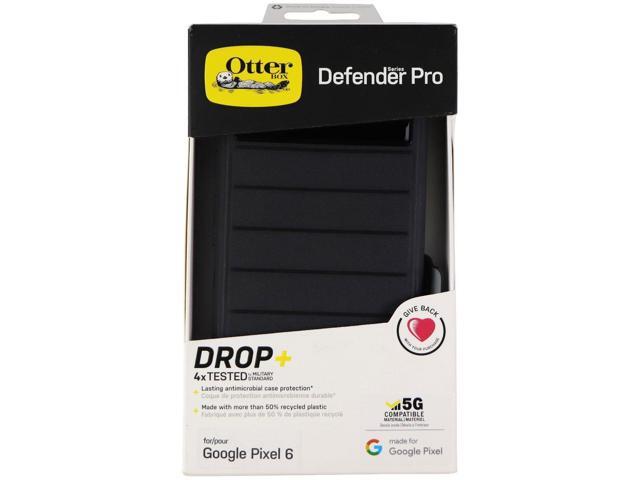 OtterBox Defender PRO Case and Holster for Google Pixel 6 Smartphone - Black