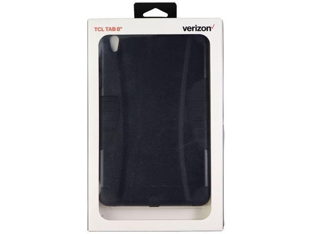 Verizon Rugged Case Dual Layer Case for TCL Tab 8 - Black
