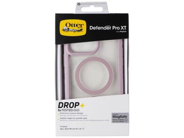 OtterBox Defender Pro XT for MagSafe for iPhone 15 Pro Max - Mountain Frost Pink