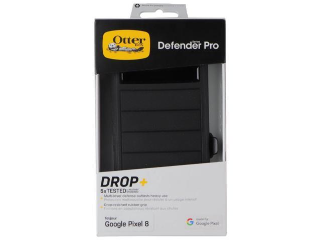 OtterBox Defender Pro Series Case & Holster for Google Pixel 8 - Black