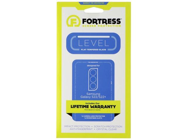 Fortress Tempered Glass Camera Lens Protector and Cover for Galaxy S22 / (S22+)
