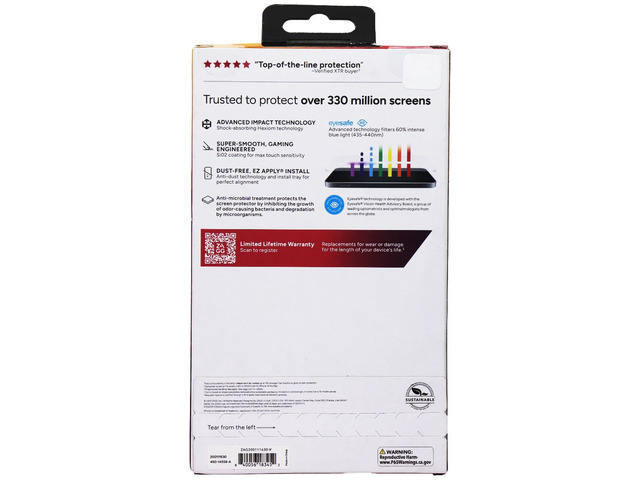 ZAGG Invisible Shield XTR3 Screen Protector for Apple iPhone 15