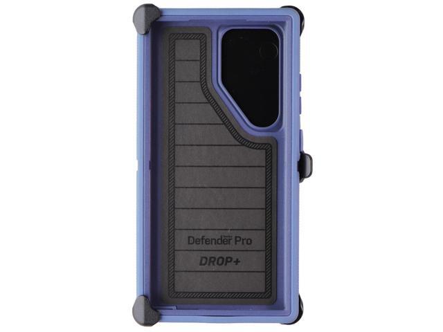 OtterBox Defender Pro Case and Holster for Galaxy S24 Ultra - Baby Blue Jeans