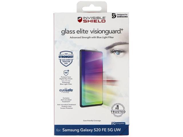 ZAGG (Glass Elite VisionGuard+) Protector for Galaxy S20 FE 5G UW - Clear