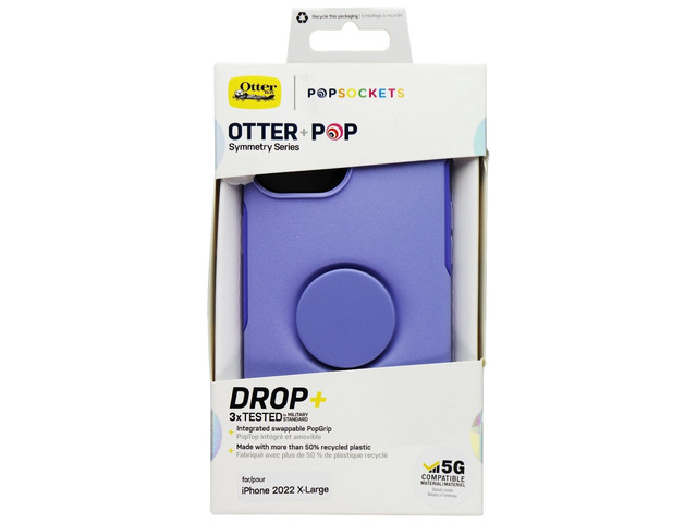 OtterBox Otter + Pop Symmetry Series Case for iPhone 14 Plus - Periwink