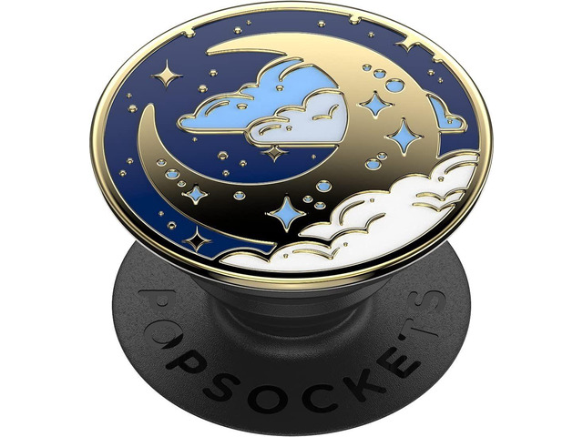 PopSocket PopGrip Premium Phone Grip & Stand with Swappable Top - Fly Me to Moon