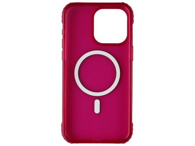 Prodigee Safetee Neo + Mag Case with MagSafe for iPhone 15 Pro Max - Neo Fuchsia