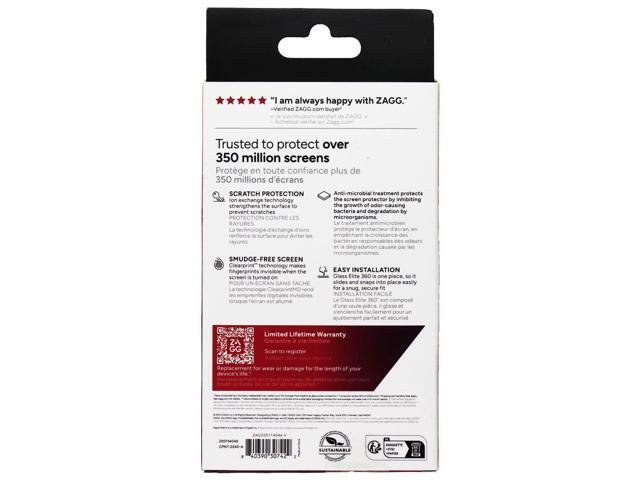 ZAGG Glass Elite 360 - Protective Cover for Apple Watch (49mm) Ultra 2 & Ultra