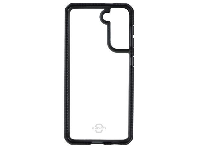 ITSKINS Hybrid Clear Case for Samsung Galaxy S21 4G & 5G - Black Tint/Clear