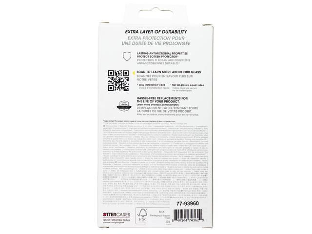 OtterBox Premium Glass Privacy Guard Screen Protector for iPhone 15 Pro Max
