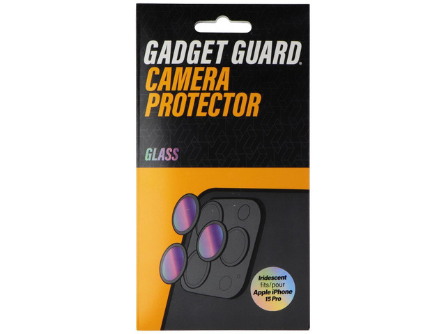 Gadget Guard - Glass Series - Camera Protector for iPhone 15 Pro - Iridescent