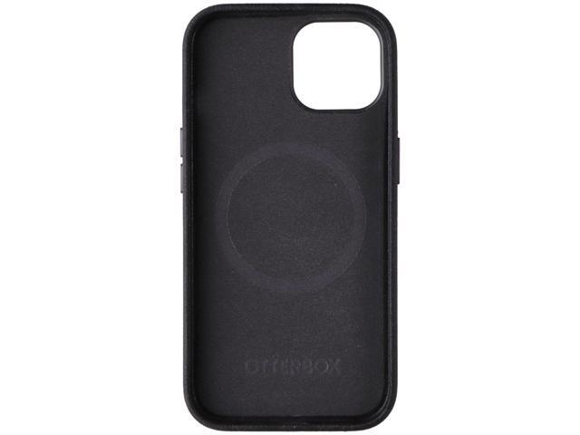 OtterBox Symmetry Cactus Leather Case for MagSafe for Apple iPhone 15 - Black