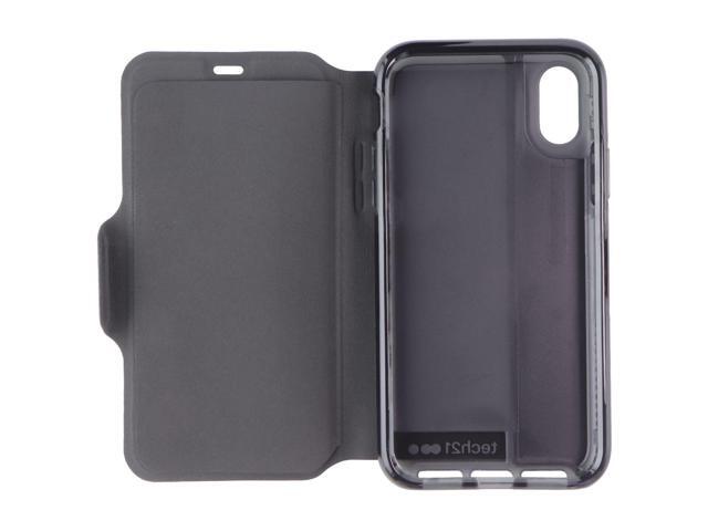 Tech21 EvoWallet Protective Folio Case for Apple iPhone X/XS - Black