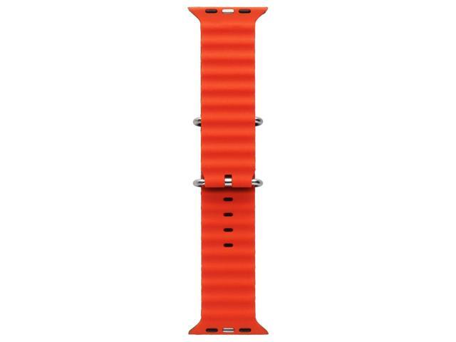 ITSKINS Apple Watch Band for 42/44/45/49mm Cases - Teal/Orange