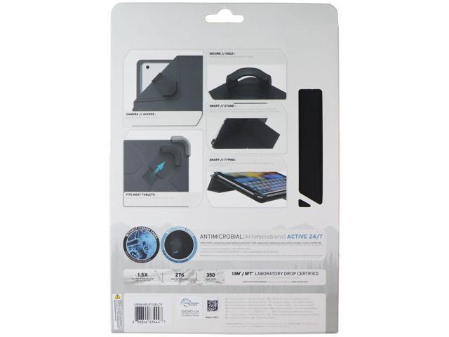 ITSKINS Hexo Universal Folio for Tablets up to 10.9-Inches - Black