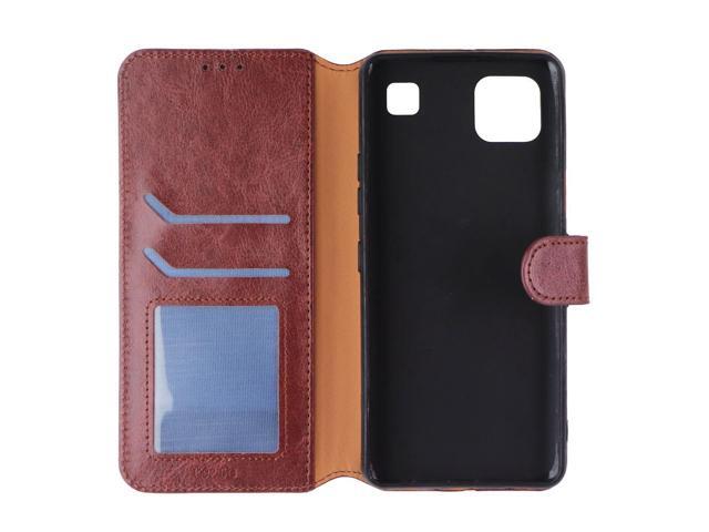 MyBat MyJacket Folio Case for LG K92 5G Smartphones - Brown