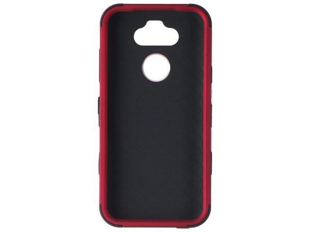 Mybat Tuff Series Hybrid Protective Cover for LG K31/Aristo 5/Fortune 3 - Red