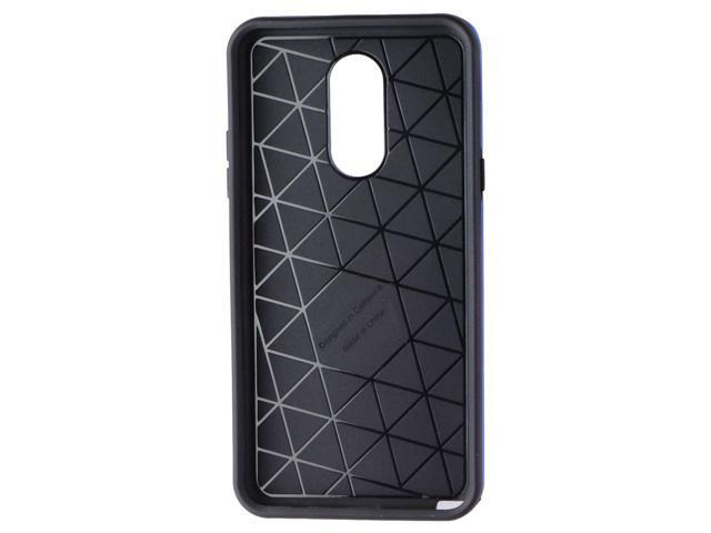 Mybat Fuse Hybrid Case with Wristband Stand for LG Stylo 5 - Blue