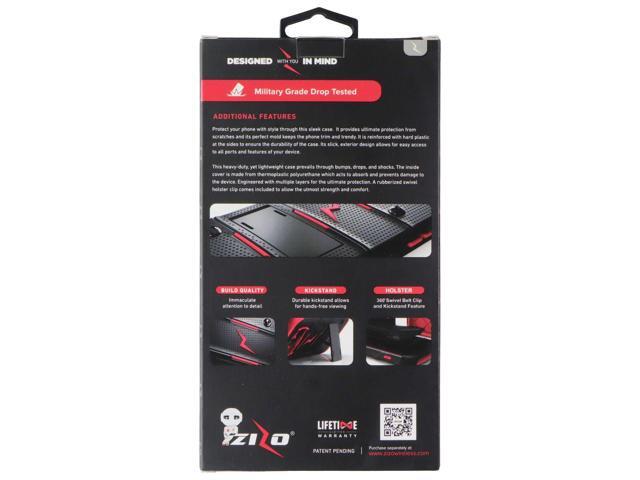 ZIZO Bolt Series Case and Holster for Motorola Moto G4 Play - Blue/Black