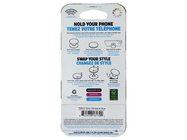 PopSockets PopGrip Expanding Stand Grip w/ Swappable Top - AFL Hawthorn Hawks