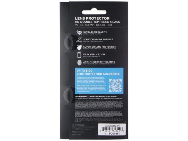 Case-Mate Double Tempered Glass Lens Protector for Google Pixel 9 Pro XL