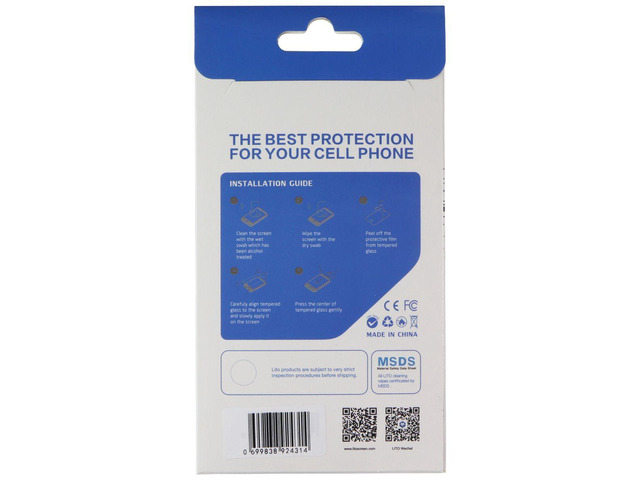 LITO 9H (.33mm) Tempered Glass Screen Protector for TCL 306 (L-1390)