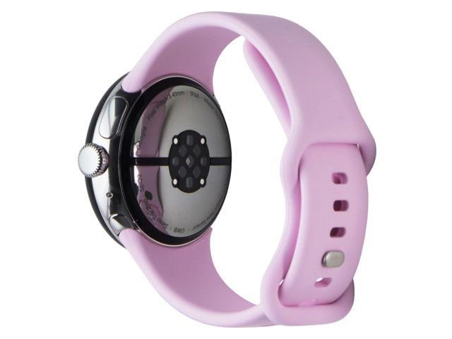Google Pixel Watch 3 (41mm) LTE + WiFi (GBDU9) - Silver / Rose Quartz Sport Band
