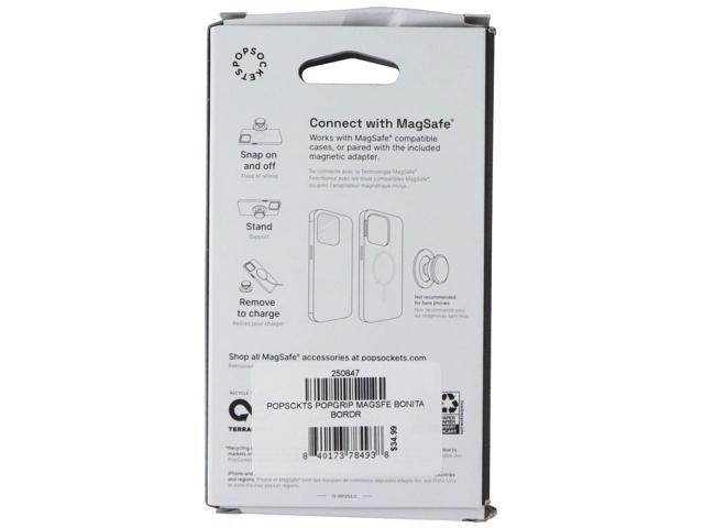 PopSockets Magnetic Phone Grip & Stand for MagSafe - Bonita Border