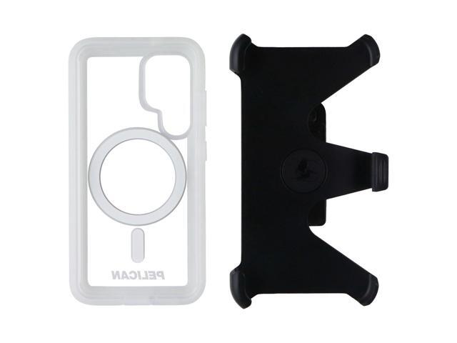 Pelican Voyager Magnetic Case + Holster for Samsung Galaxy S25 - Clear