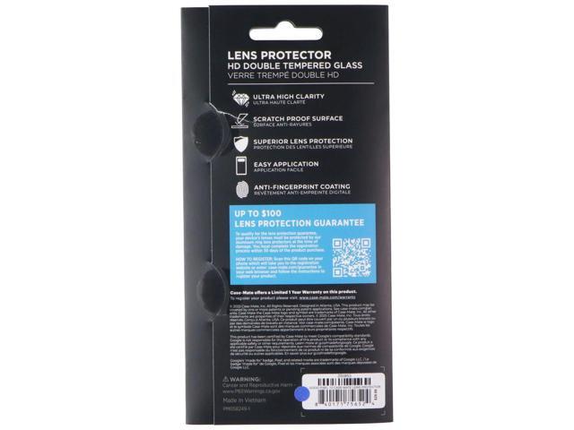 Case-Mate Double Tempered Glass Lens Protector for Google Pixel 10