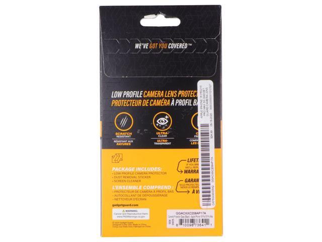 Gadget Guard Glass Camera Protector for Apple iPhone 16 Pro / 16 Pro Max - Black