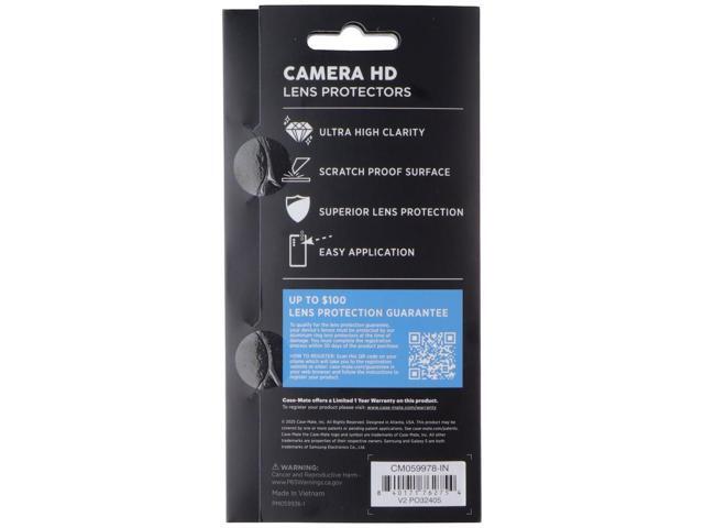 Case-Mate Camera HD Lens Protectors for Samsung Galaxy S26 - Black