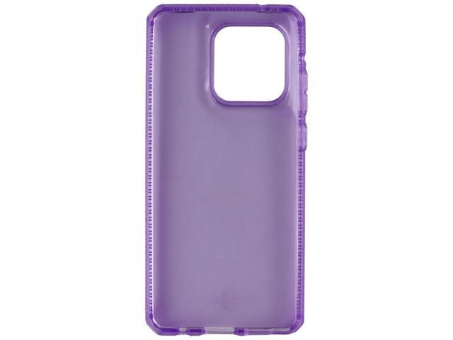 ITSKINS Spectrum_R // Clear Case for Motorola Moto G Stylus 2025 - Light Purple