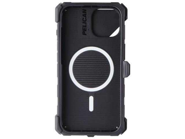 Pelican Shield Case with Holster for MagSafe for Apple iPhone 15/14/13 - Black